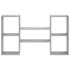 Wall Shelf 102 x 17 x 59 cm Engineered Wood Grey sonoma