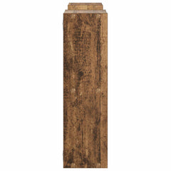 vidaXL Wall Shelf Old Wood 102 x 17 x 59 cm Engineered Wood 4