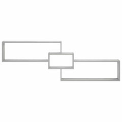 Wall Shelf 158 x 17 x 53 cm Engineered Wood Concrete grey