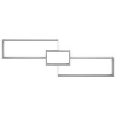 Wall Shelf 158 x 17 x 53 cm Engineered Wood Grey sonoma