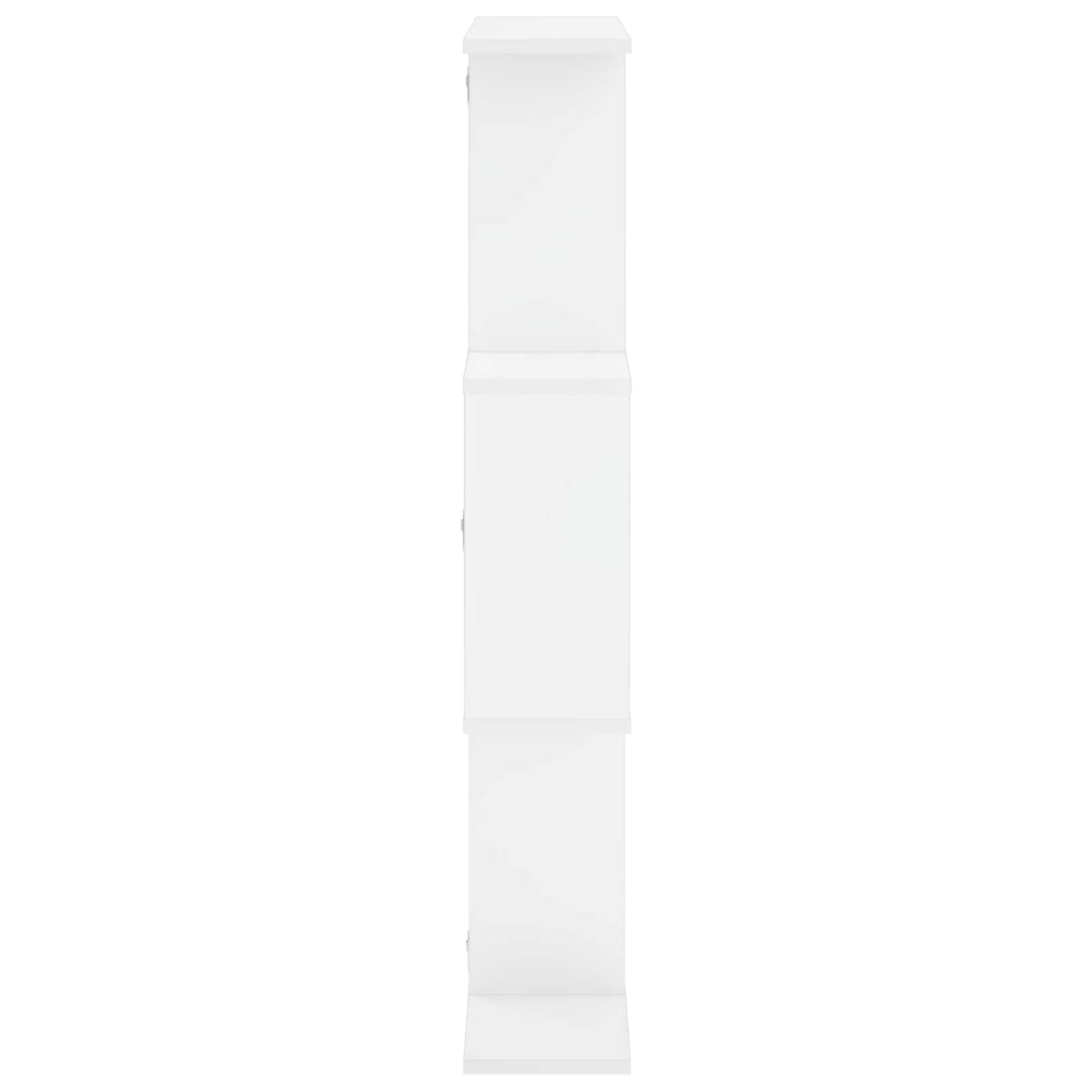 Wall Shelf White Engineered Wood, image 4
