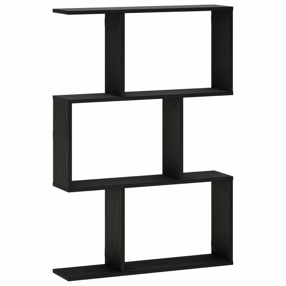 Wall Shelf 72 x 17 x 55.5 cm Engineered Wood Black oak