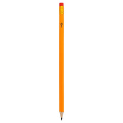 vidaXL HB Pencils 1000 pcs Ø 0.7 x 18.5 cm Yellow Solid Poplar Wood 4
