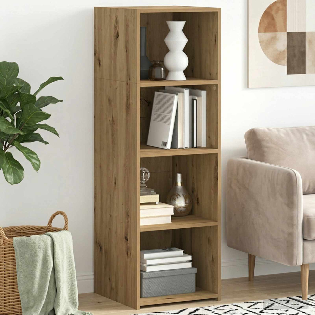 vidaXL Highboard 40x41x124 cm Engineered Wood