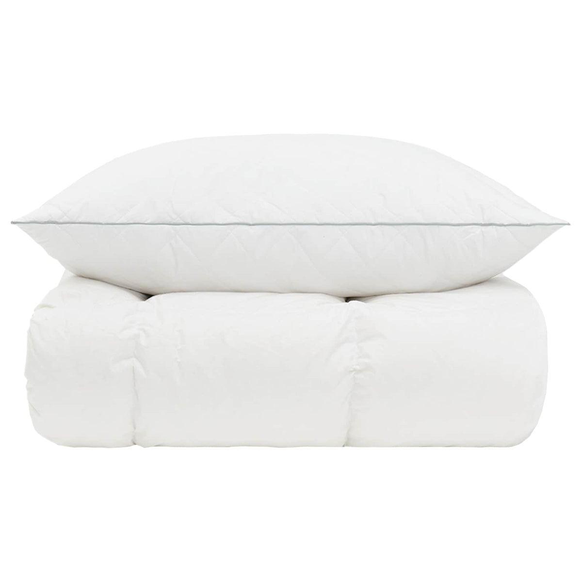 90% Goose Down Duvet Set FULDA 2 pcs 150 x 200 cm All Seasons 50 x 70 cm