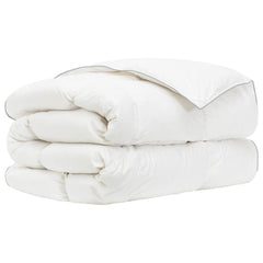 90% Goose Down Duvet Set FULDA 2 pcs 137 x 200 cm Winter White 80 x 80 cm