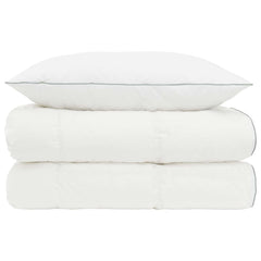 90% Goose Down Duvet Set FULDA 2 pcs 135 x 200 cm All Seasons 40 x 80 cm