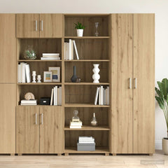 Highboard 70x41x185 cm Engineered Wood Artisan oak