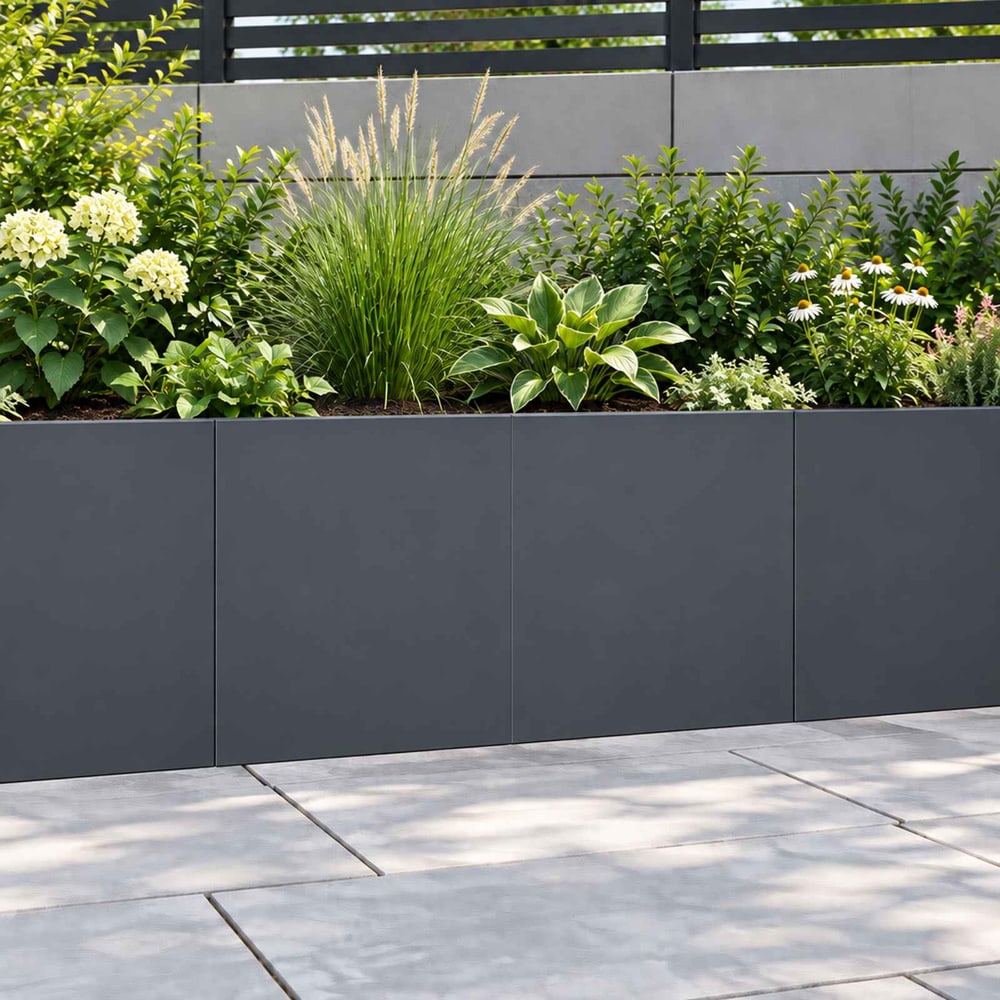Retaining Wall Steel Anthracite
