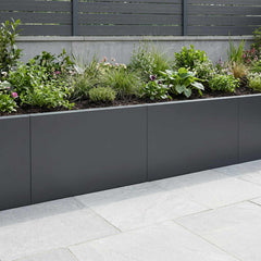 Retaining Wall 60 x 12 x 50 cm Steel 2 pcs Anthracite