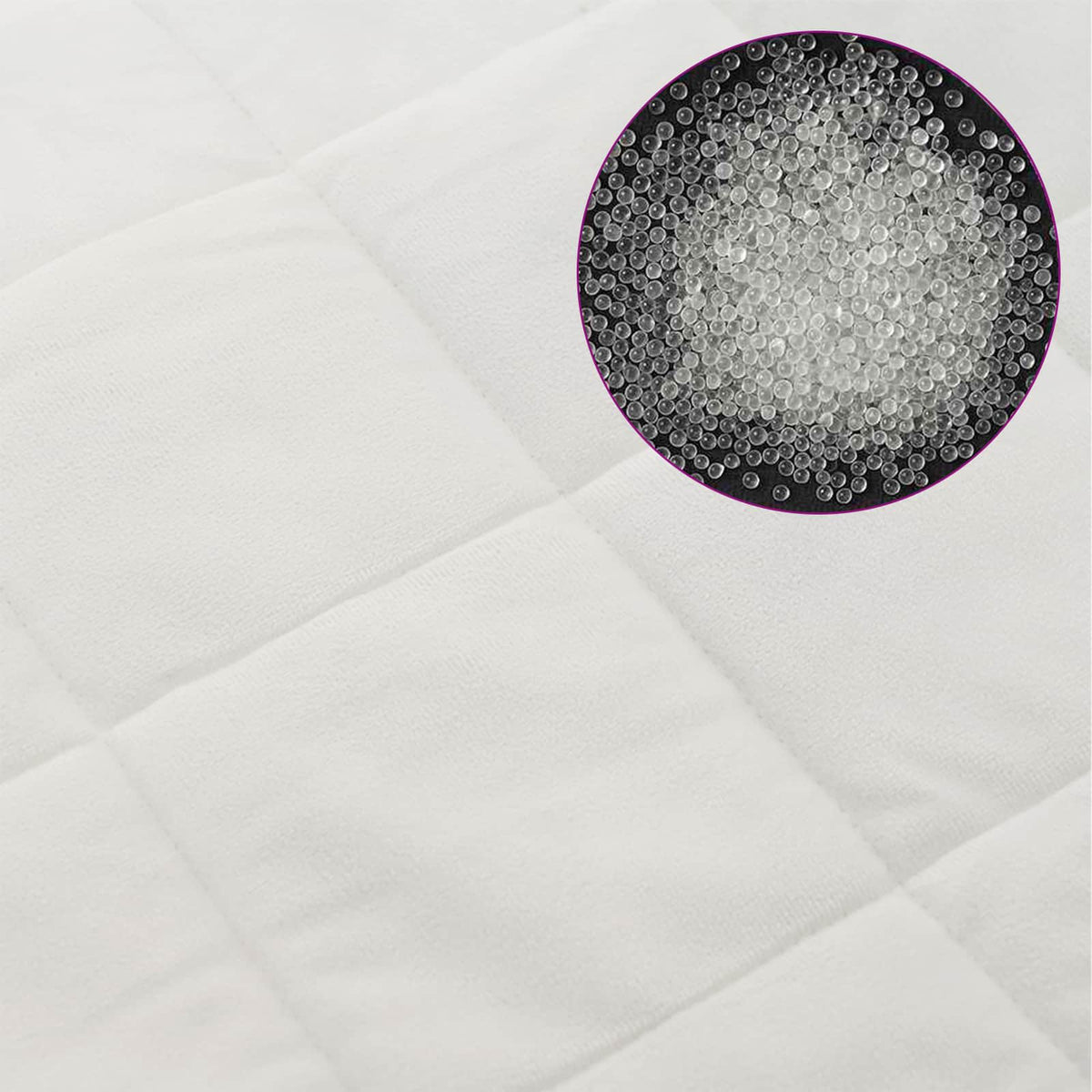 Weighted Blanket Fabric White
