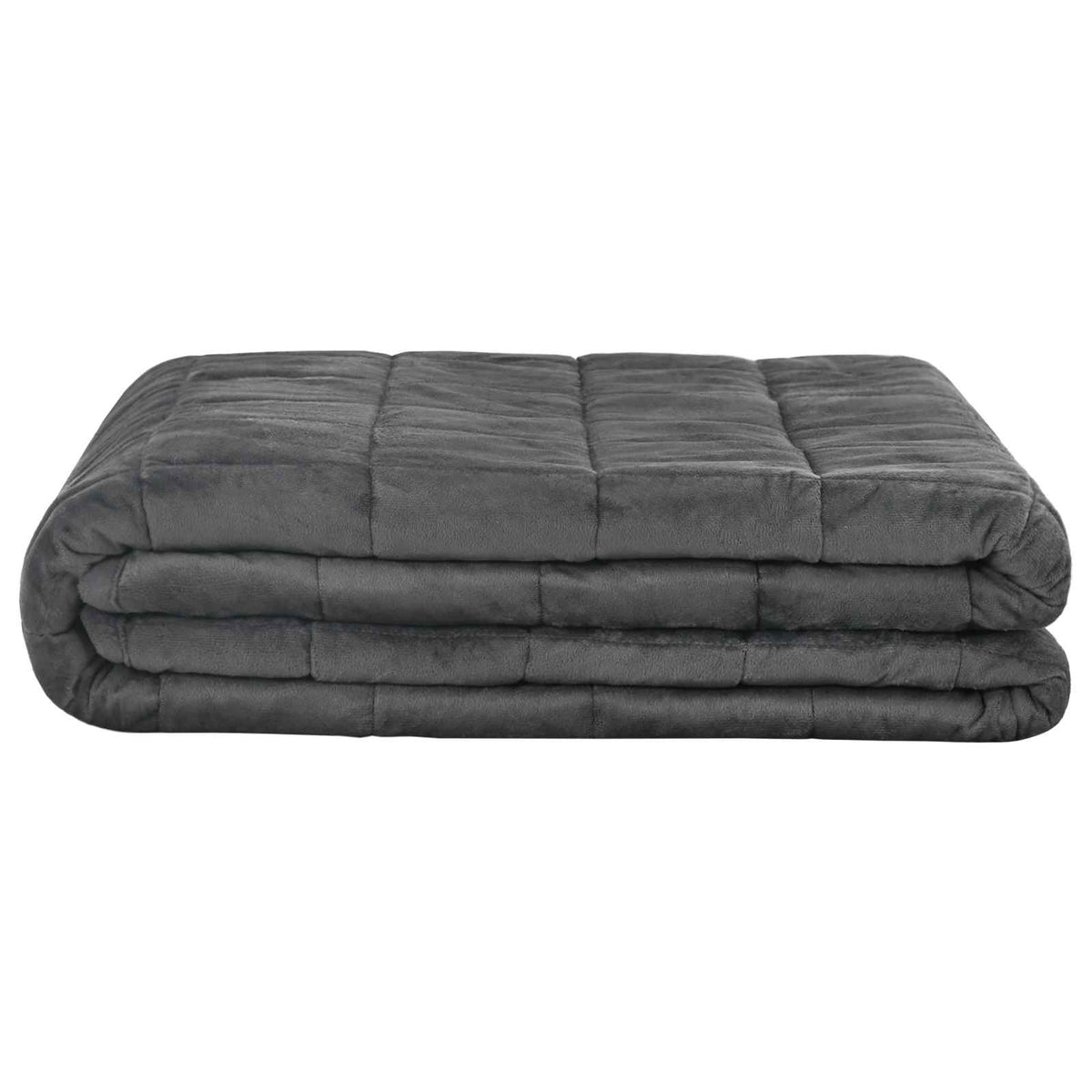 Weighted Blanket Fabric Anthracite 11 kg 230 cm 220 cm