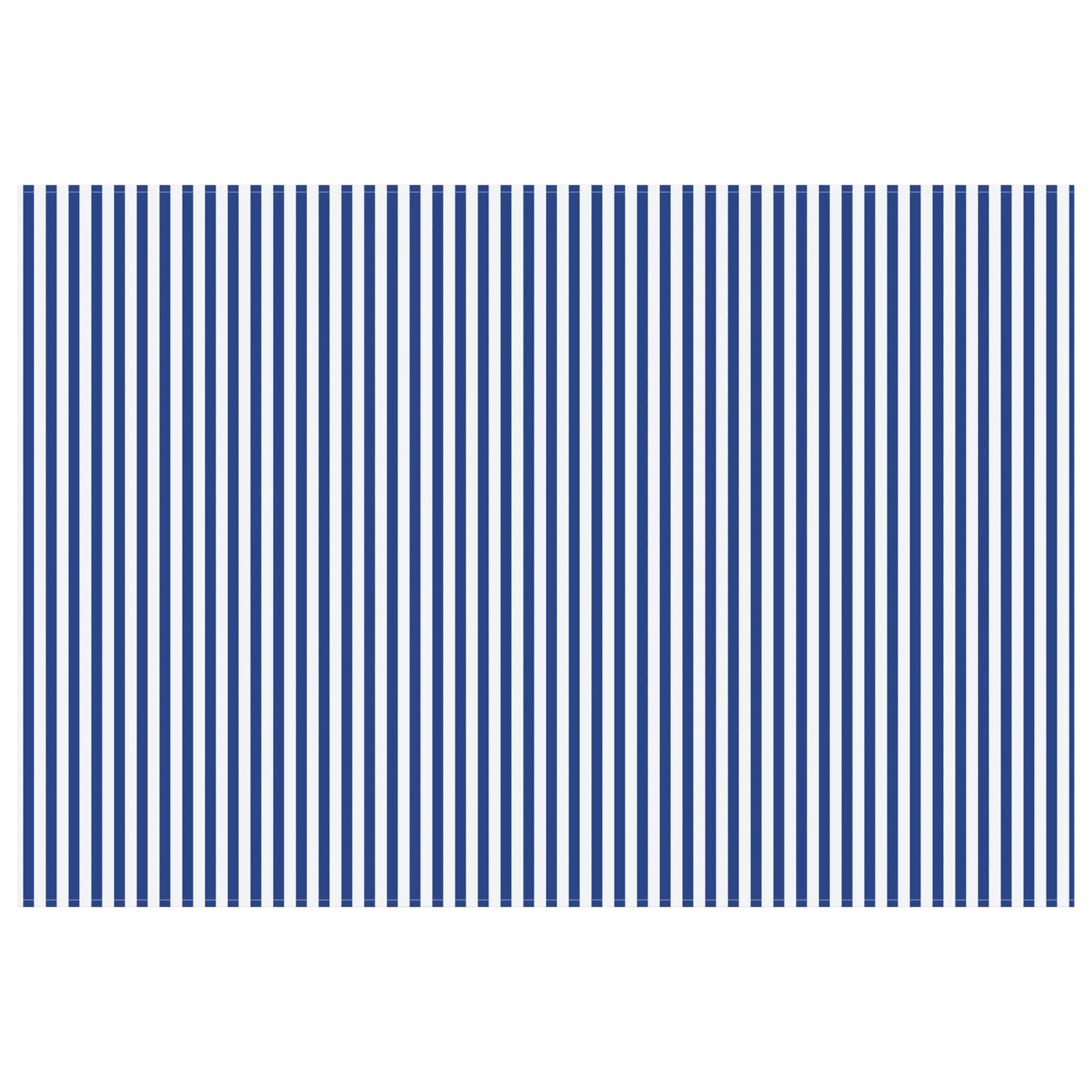 vidaXL Awning Replacement Fabric Blue and White 450 x 350 cm Polyester 3