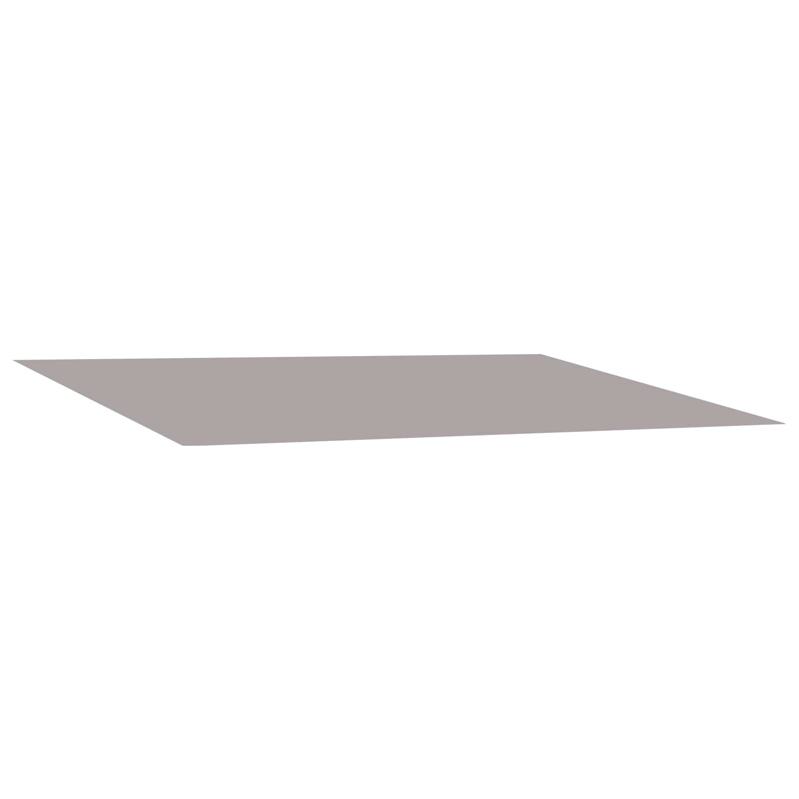 vidaXL Awning Replacement Fabric Light Grey 300 x 250 cm Polyester 2