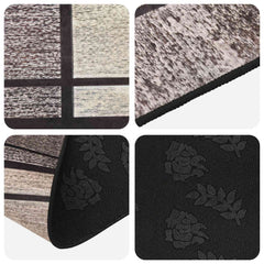 vidaXL Rug Runner LESAKA Brown 80 x 300 cm Diamond Velvet 3