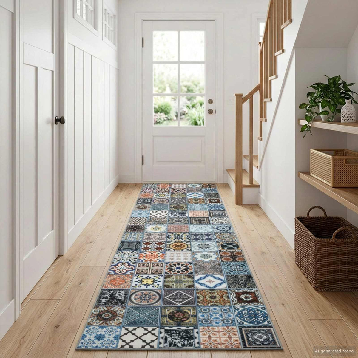 Rug Runner ORIZ Blue