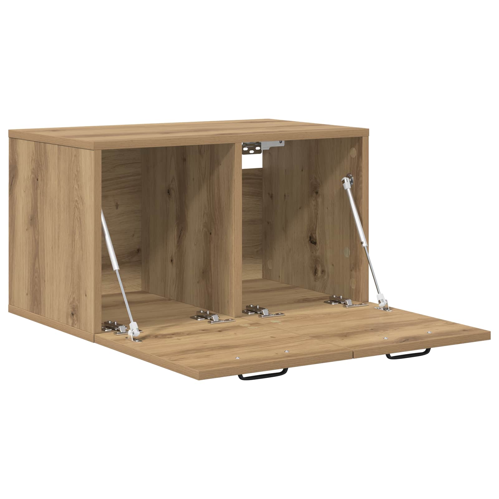 vidaXL Wall Cabinet 60 x 36.5 x 35 cm Engineered Wood Artisan Oak 3