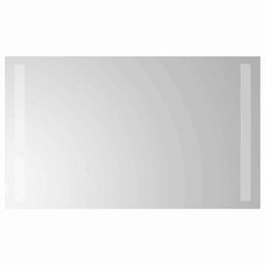 vidaXL LED Bathroom Mirror Transparent 60 x 30 cm Tempered Glass 2
