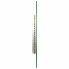 vidaXL LED Bathroom Mirror Transparent Ø 40 cm Tempered Glass 6