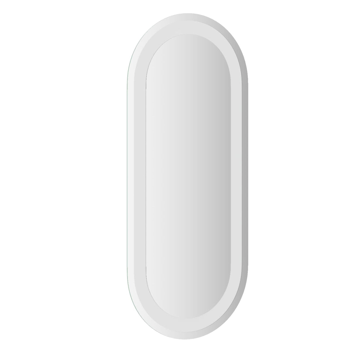 vidaXL LED Bathroom Mirror Transparent 60 x 25 cm Tempered Glass 6