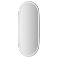 vidaXL LED Bathroom Mirror Transparent 100 x 45 cm Tempered Glass 6