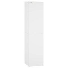 Corner Shelf 4-Tier 41.5 x 41.5 x 143 cm Engineered Wood White