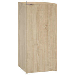 vidaXL Corner Shelf 2-Tier 41.5 x 41.5 x 72 cm Engineered Wood 4