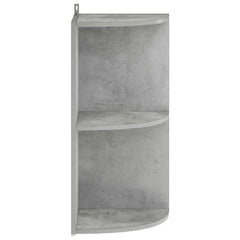 vidaXL Corner Shelf 2-Tier 41.5 x 41.5 x 72 cm Engineered Wood 3