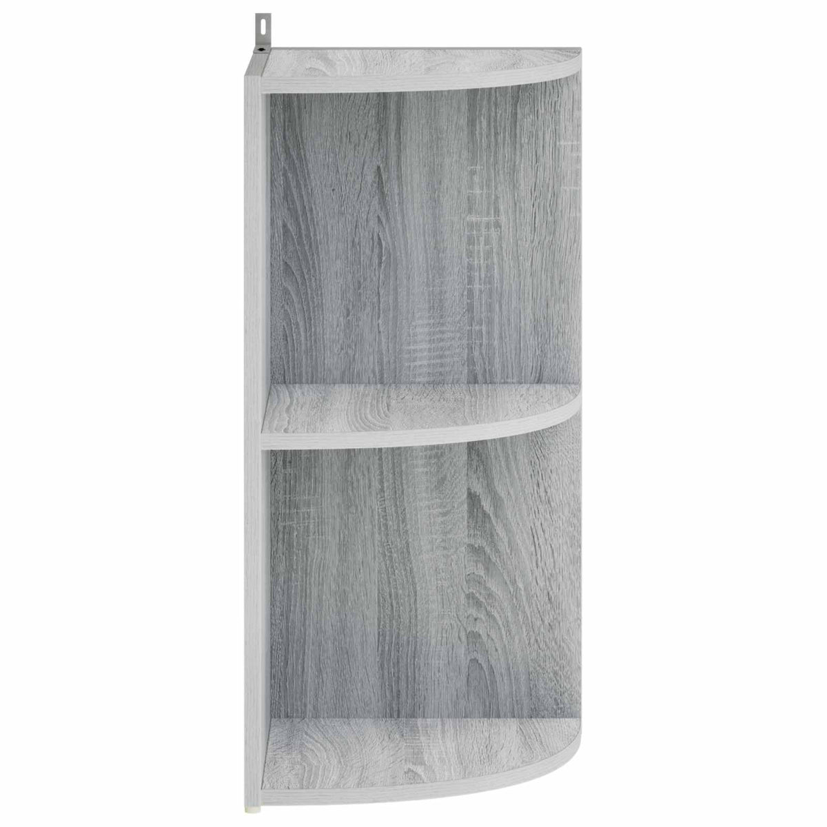 vidaXL Corner Shelf 2-Tier 41.5 x 41.5 x 72 cm Engineered Wood 3