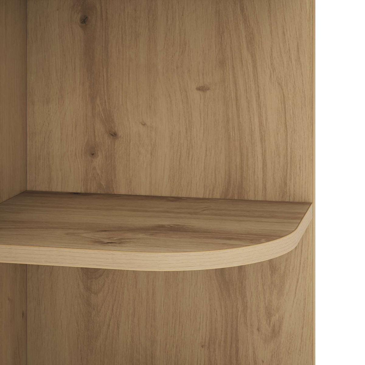 vidaXL Corner Shelf 2-Tier 41.5 x 41.5 x 72 cm Engineered Wood 5