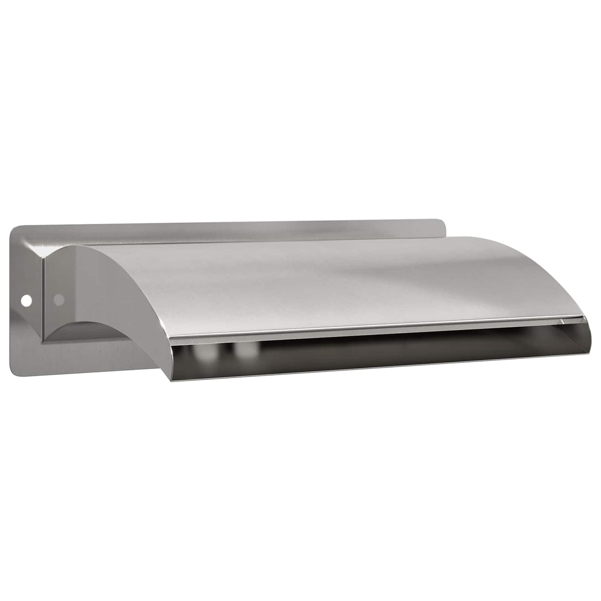Pool Fountain Silver 45x26x13 cm Stainless Steel with LED