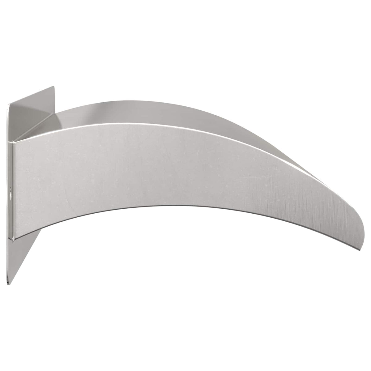Pool Fountain Silver 45x26x13 cm Stainless Steel with LED