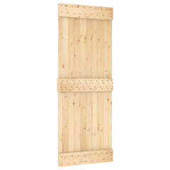 Sliding Door Solid Pine Wood