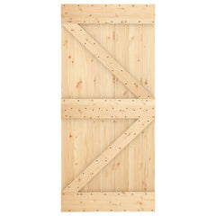 Sliding Door Solid Pine Wood