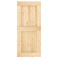 Sliding Door Solid Pine Wood