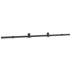 Sliding Door NARVIK Natural and Black 213.5 cm Square 85 cm