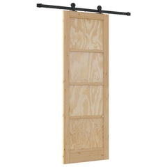 Sliding Door ORKDAL Engineered Wood Natural 73.5 cm 211 cm 152.5 cm
