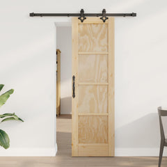 Sliding Door ORKDAL Engineered Wood Natural 61 cm 198.5 cm 152.5 cm