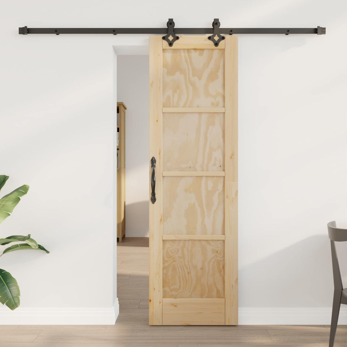 Sliding Door ORKDAL Engineered Wood Natural 61 cm 198.5 cm 213.5 cm