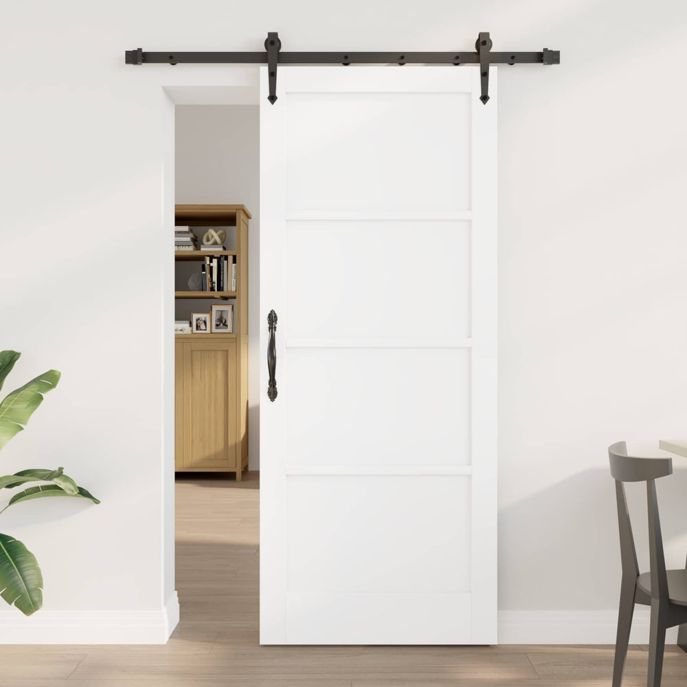 Sliding Door ORKDAL Engineered Wood White 152.5 cm