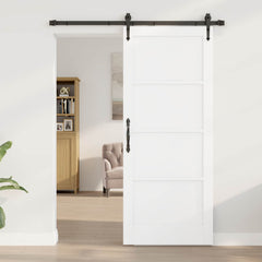 Sliding Door ORKDAL Engineered Wood White 152.5 cm