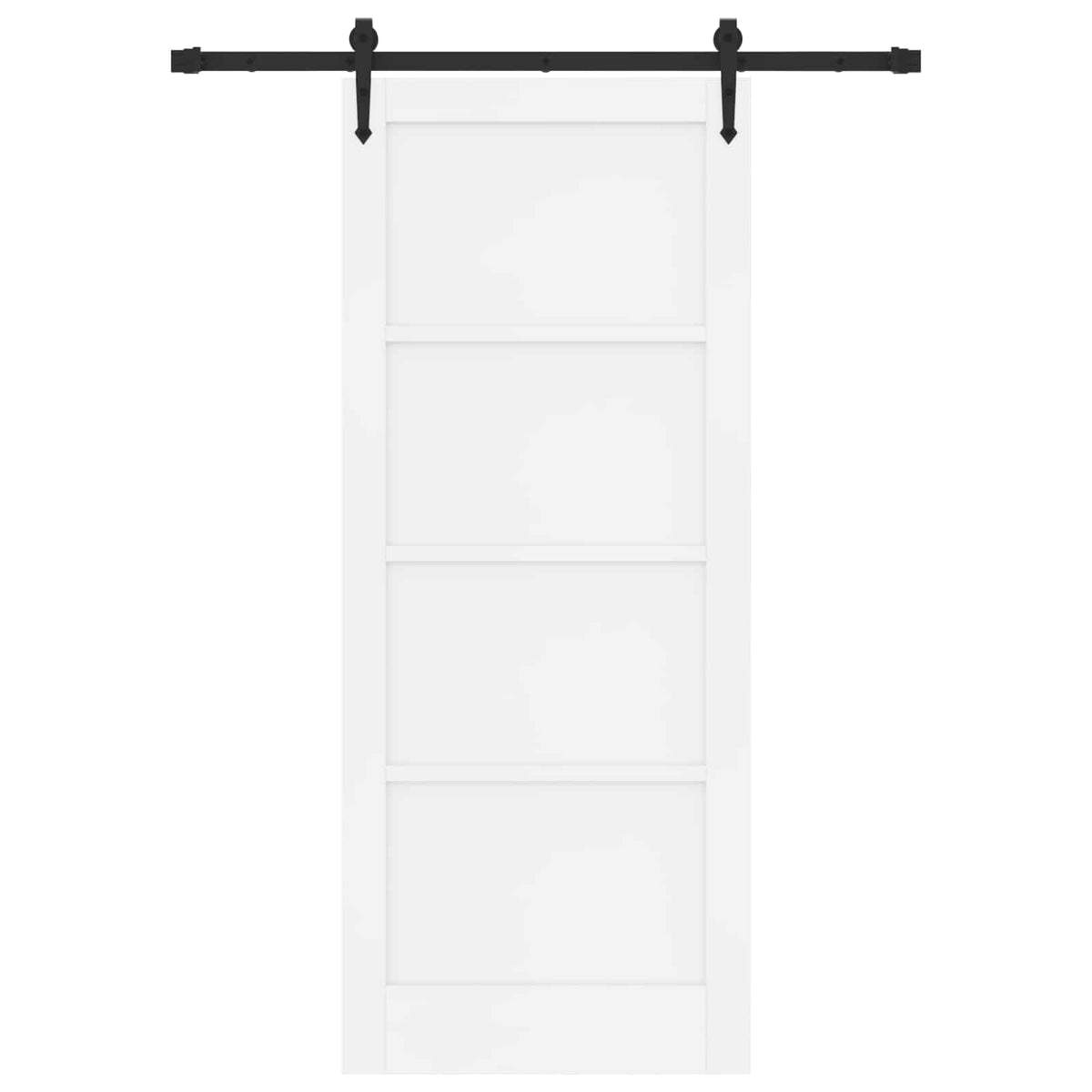 Sliding Door ORKDAL Engineered Wood White 152.5 cm