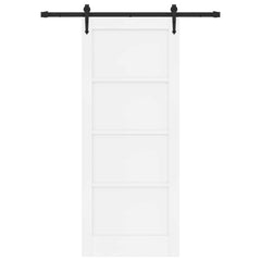 Sliding Door ORKDAL Engineered Wood White 152.5 cm