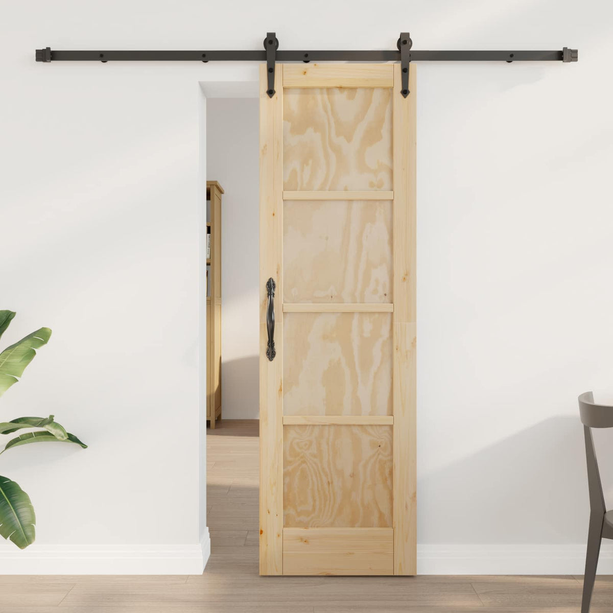 Sliding Door ORKDAL Engineered Wood Natural 61 cm 198.5 cm 213.5 cm