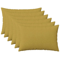 vidaXL Cushion with Pillow HEERLEN 6 pcs Light Green Fabric 2