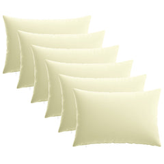 vidaXL Throw Pillow 6 pcs HEERLEN Cream 30 x 50 cm Polyester 2