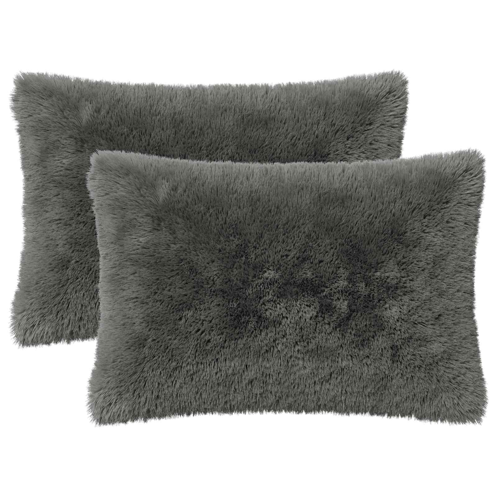 vidaXL Cushion with Pillow HEERLEN 6 pcs Light Green PV Fleece 2