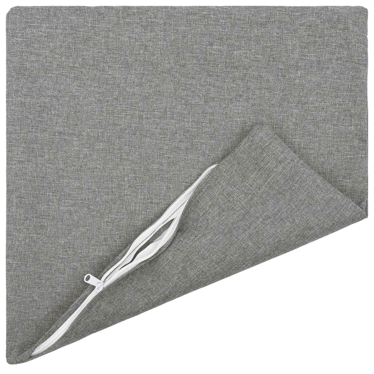 Throw Pillow HEERLEN Fabric Cloud Grey