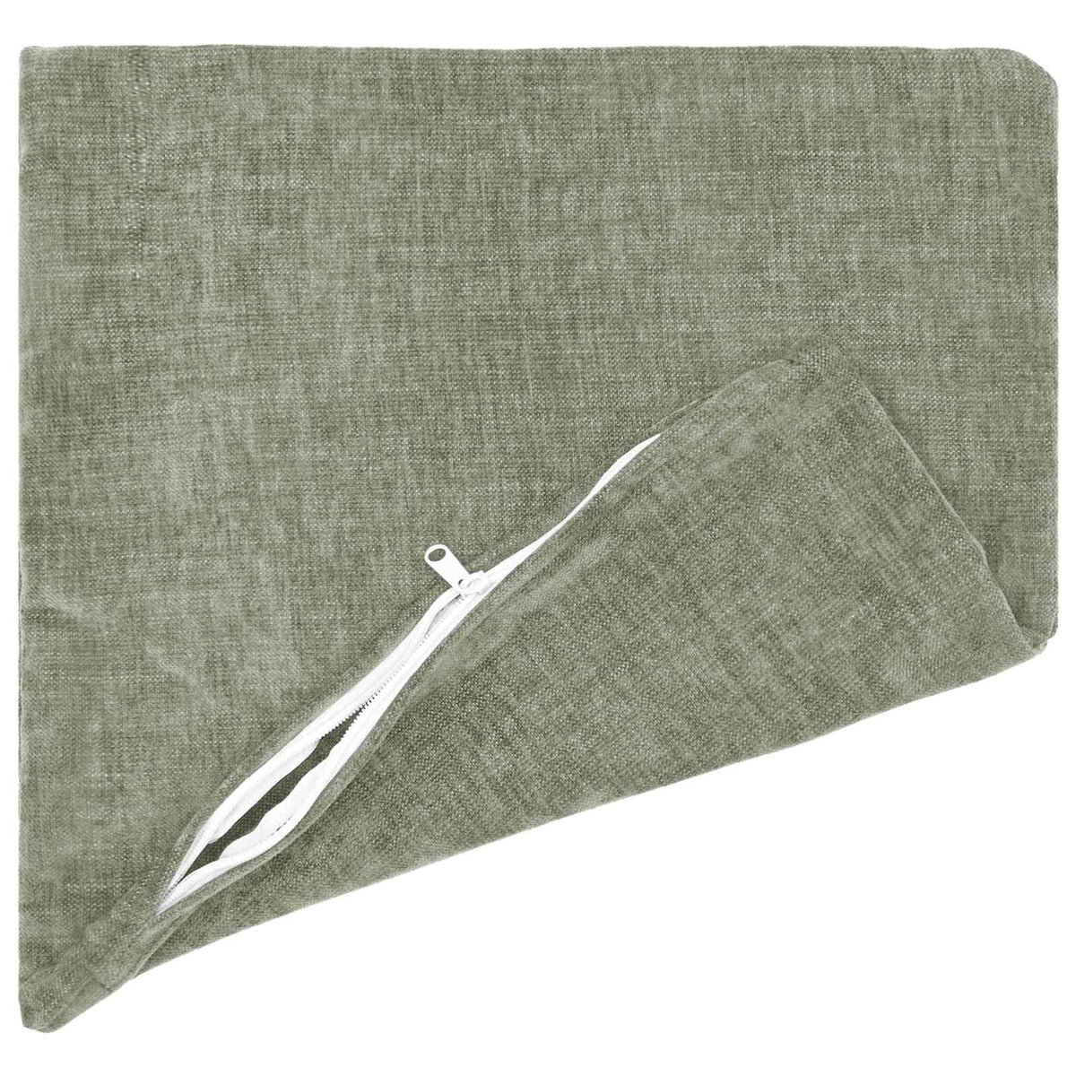 vidaXL Throw Pillow 6 pcs HEERLEN Green 35 x 35 cm Chenille Fabric 4