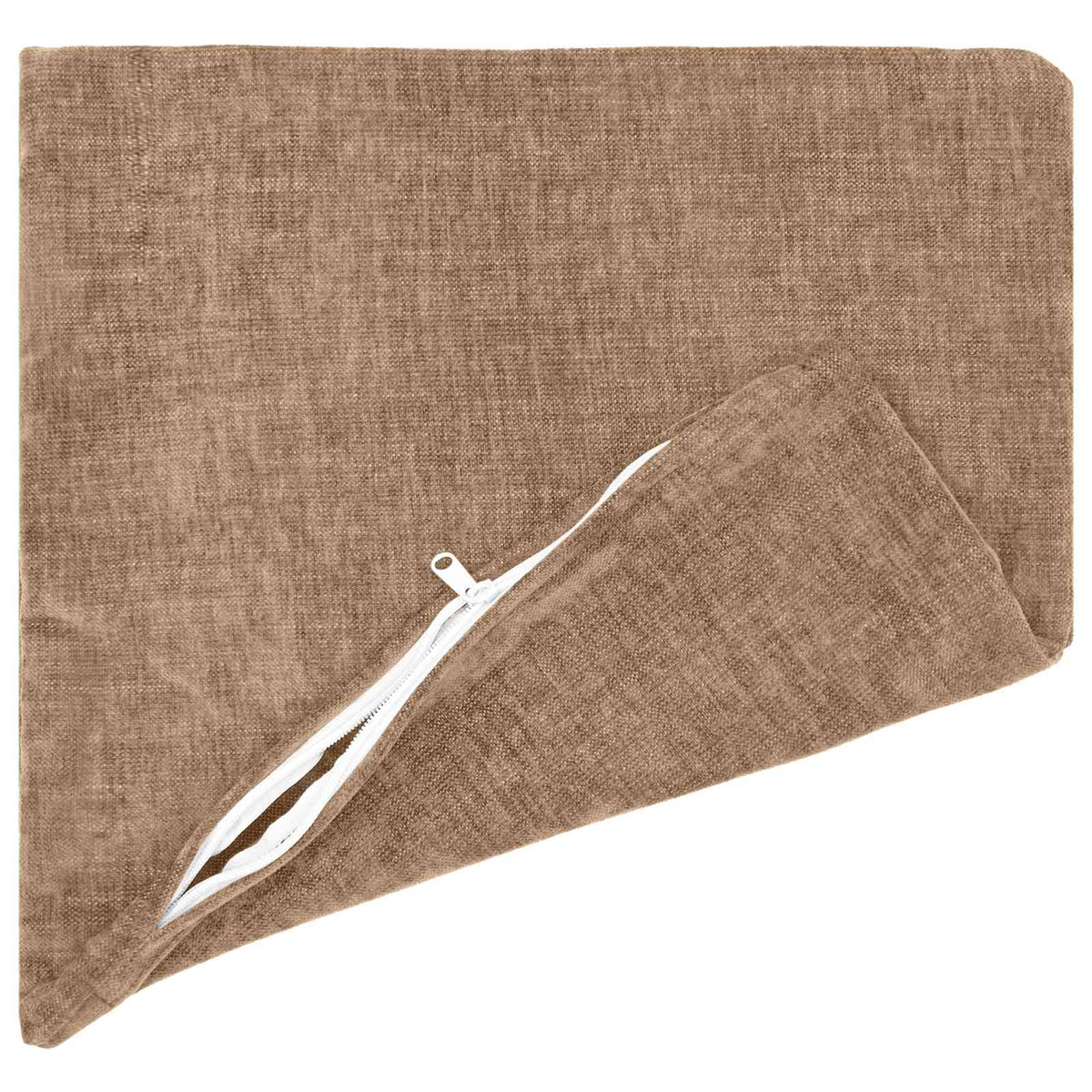 vidaXL Throw Pillow 6 pcs HEERLEN Brown 35 x 35 cm Chenille Fabric 4